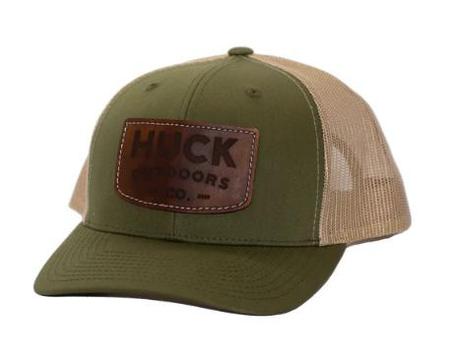 Huck Men's Leather Patch Hats