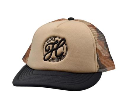 Huck Mens Trucker Foam Center Logo Cap