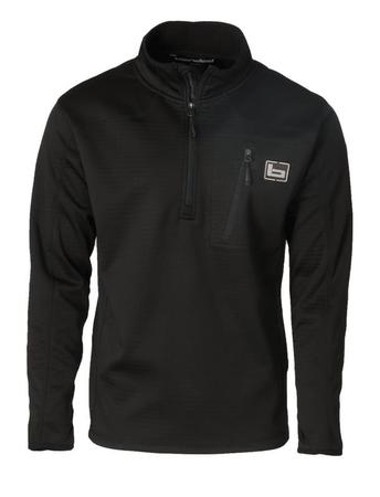 Banded 1/4 Zip Mid Layer Fleece Pullovers