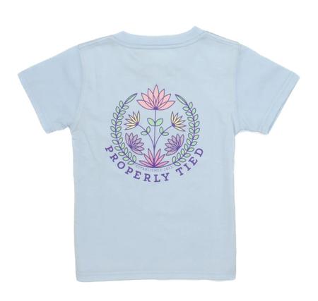 Properly Tied Youth Ss Floral Tee