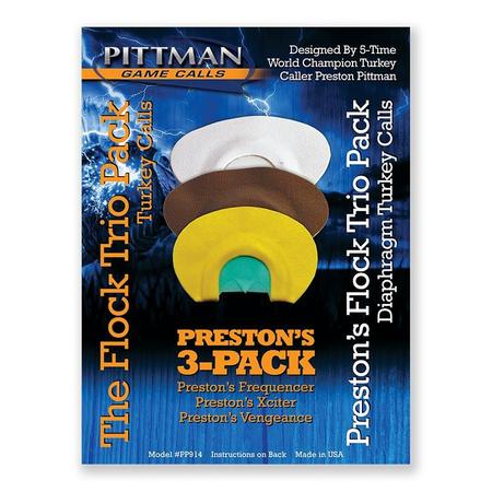 Preston Pittman`s The Flock Trio 3 Pack