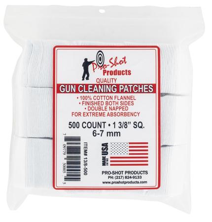 Pro-Shot Cleaning Patches 6mm/7mm 1.38