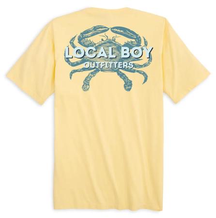 Local Boy Ss Blue Crab Tee