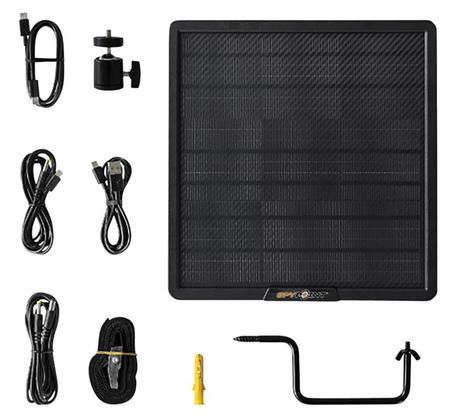 Spypoint Lithium Solar Panel 6/9/12V For Spypoint Cameras