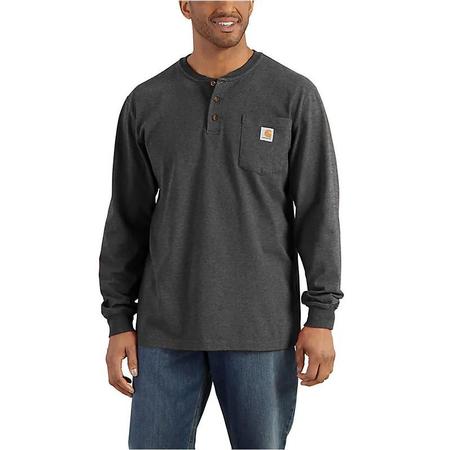 Carhartt Men's Henley Workwear Pocket LS Shirt