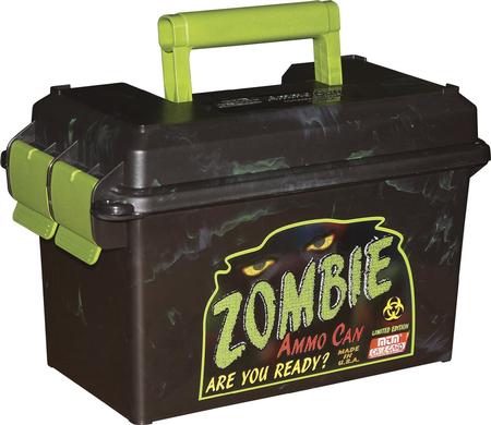 MTM Limited Edition Zombie Ammo Can 50 Caliber Polymer Black