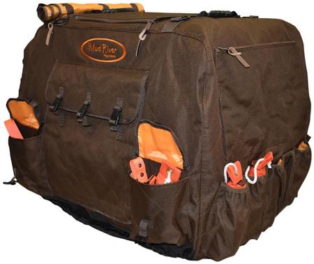 Mud River MRM1556 Dixie Insulated Kennel Cover Brown Polyester L-Extended 37