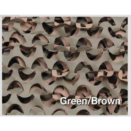 Camo Unlimited Premium Series Ultra-Lite Netting - Green/Brown - 3'10