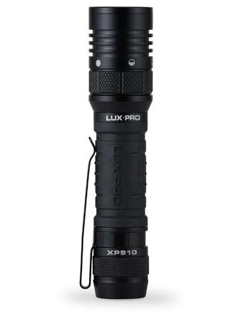 Lux-Pro Pro Series 1000 Lumen LED Tactical Flashlight + Rechargeable Battery with Integrated Charging Port