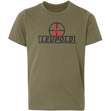 Leupold Youth Reticle Tee - OD Green