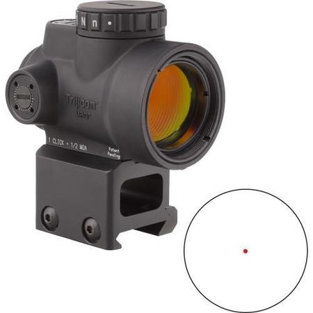 TRIJICON MRO (Miniature Rifle Optic) 1x25mm 2.0 MOA | Lower 1/3 Co-Witness Mount | 2200006