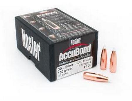 Nosler 56719 Accubond 30 Caliber 150 Grain Bullet