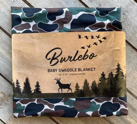 Burlebo Baby Swaddle - Camo