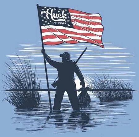 Huck American Waterfowler's SS T Shirt