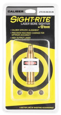 Sight-Rite Laser Bore Sighting System | Red Laser For 25-06 Rem/270 Win/30-06 Springfield - XSIBL2506