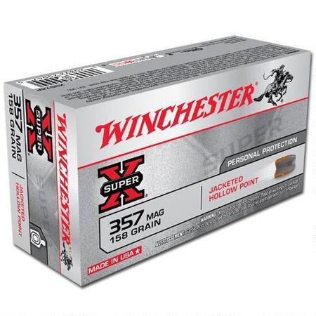 Winchester Super-X 357 Magnum 158 Grain JHP | 50 Rounds