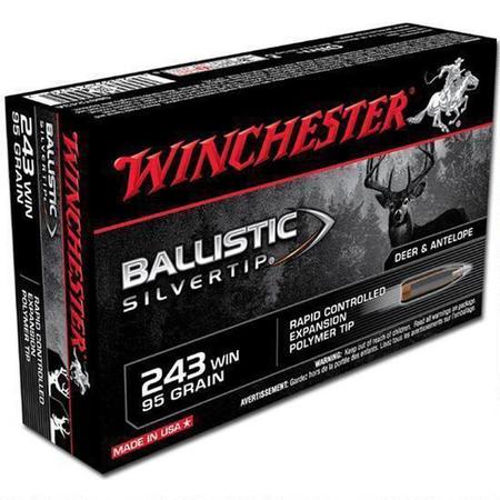 Winchester Ballistic Silvertip .243 Winchester 95 Grain BST | 20 Rounds