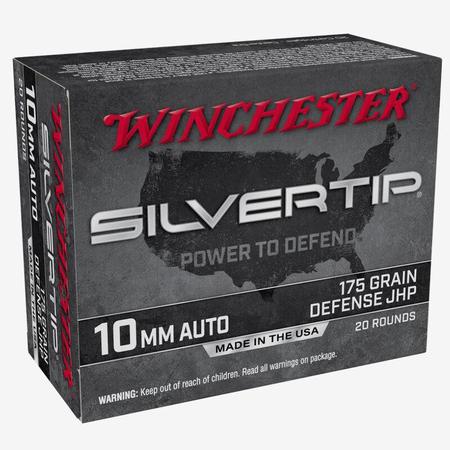 Winchester Silvertip 10mm 175 Grains JHP | 20 Rounds