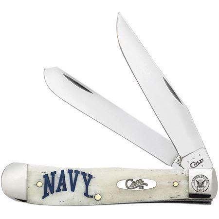 Case US Navy Trapper - Folder With Natural Bone Handle