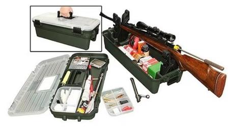 MTM Shooting Range Box Plastic Green