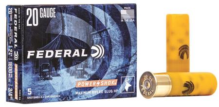 Federal Power-Shok 20 Gauge 2.75