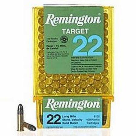 Remington Target .22 Long Rifle 40 Grain LRN | 50 Rounds