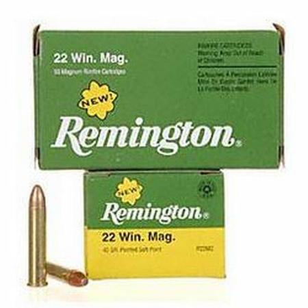 Remington Magnum Rimfire 22 WMR 40 Grain SP | 50 Rounds