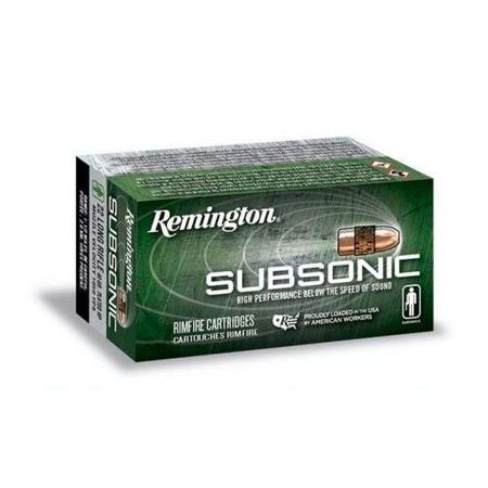 Remington Subsonic .22 Long Range 40 Grain Copper Plated HP | 100 Rounds