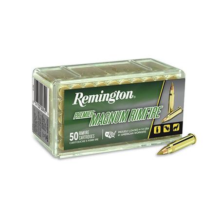 Remington Premier Magnum .17 HMR 17 Grain JHP | 50 Rounds