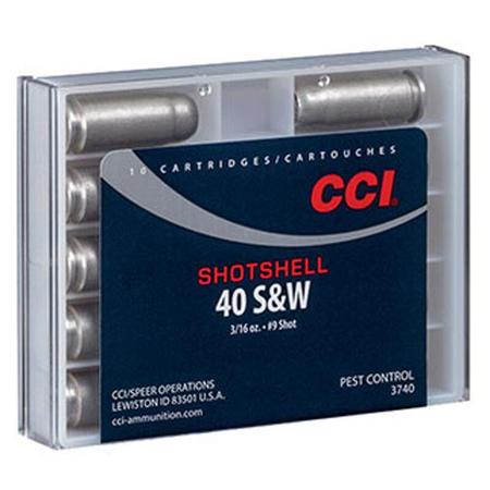 CCI Shotshell .40 S&W Ammunition 10 Rounds #9 Shot | 10 Rounds