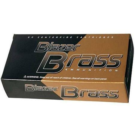 CCI Blazer Brass 9mm Luger FMJ 124 Grains | 50 Rounds