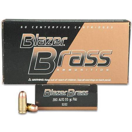 Speer Blazer Brass 380 ACP Blazer Brass 95 Grain FMJ | 50 Per Box