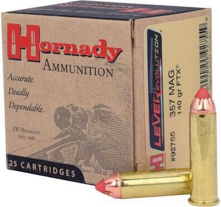 Hornady LEVERevolution .357 Magnum 140 Grain Flex Tip Expanding | 25 Rounds