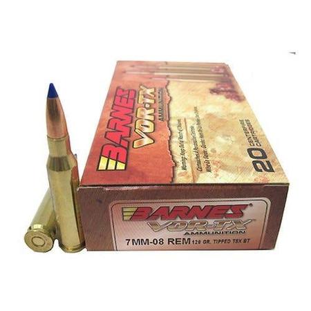 Barnes VOR-TX 7mm-08 120 Grain TTSX Boat Tail | 20 Rounds