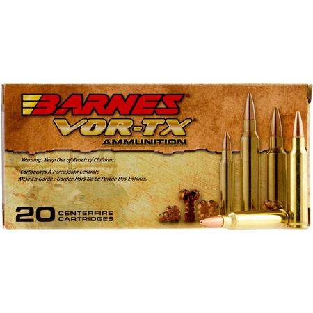 Barnes VOR-TX 5.56 NATO 62 Grain Lead Free Barnes TSX BT | 20 Rounds