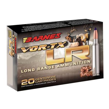 Barnes VOR-TX LR 7mm Remington Magnum 139 Grain LRX Boat Tail Lead Free | 20 Rounds