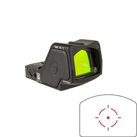 Trijicon RMR HD 55 MOA Adjustable LED Reticle W/ 3.25 MOA Red Dot | RMHD2-C-3200002