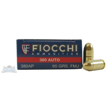 Fiocchi .380 Auto/acp 95gr FMJ Ammunition 50rds