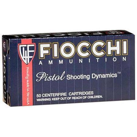 FIOCCHI Shooting Dynamics .357 Magnum Ammunition 50 Rounds JHP 158 Grains