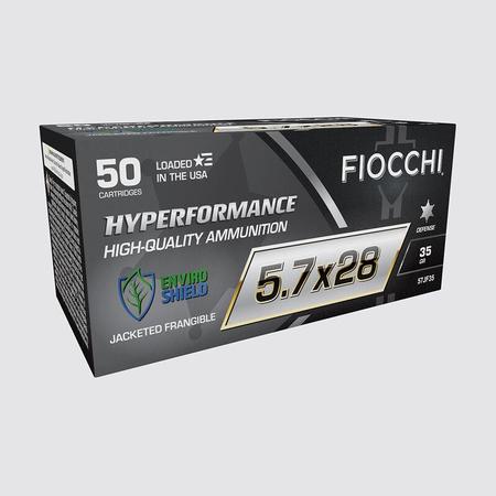 Fiocchi Hyperformance 5.7x28mm Ammunition 35 Grain Frangible 50 RDS