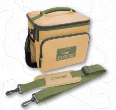 Yukon Lunch Box Cooler | Tan and Green