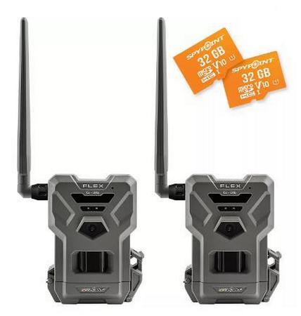 Spypoint Flex-G36 Twin Pack + 2 Memory Cards | Multi Network LTE