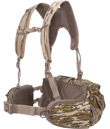 Muddy Pro Lumbar 500 Pack | Mossy Oak Bottomland | Polyester Zipper/Buckles Closure