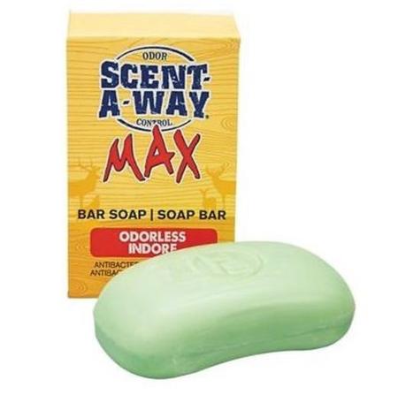 Scent-A-Way Max Bar Soap Odor Eliminator | Odorless Scent Vegetable Proteins 3.50 oz Soap Bar