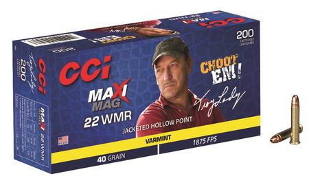 CCI 22 Winchester Magnum Maxi-Mag Swamp People JHP 40 Grain | 200 Rounds