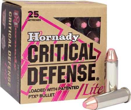 Critical Defense Lite .38 Special 90 Grain Pink Flex Tip Expanding | 25 Rounds