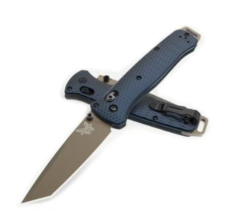 Benchmade Bailout Axis Tanto | Flat Dark Earth & Crater Blue