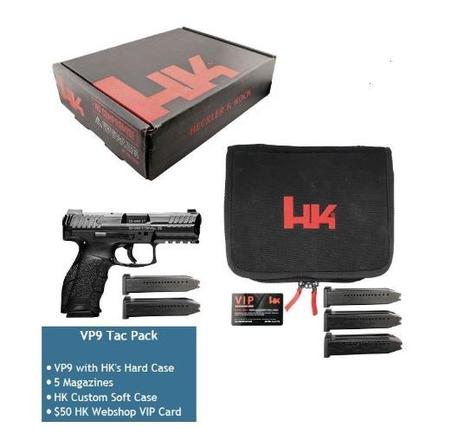 H&K Tac Pack VP9 9mm 4.09