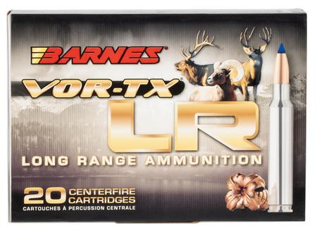 Barnes VOR-TX Long Range 338 RUM 250 Grain LRX Boat Tail | 20 Rounds