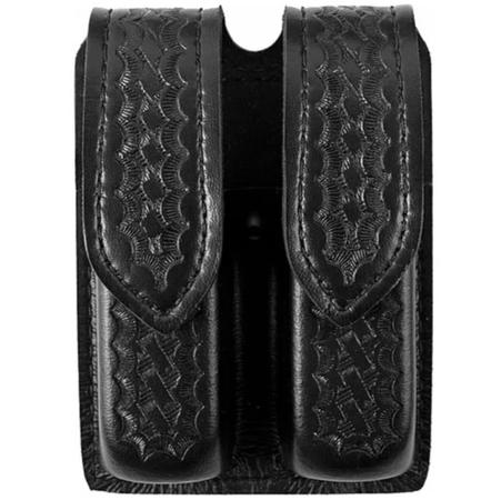 Safariland 77 Double Handgun Magazine Pouch | Basket Black, Ambidextrous